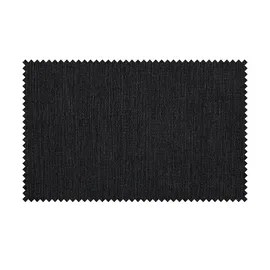 Polstermöbel Oelsa Fernsehsessel Andorra Mikrofaser 87 x 108 x 110 cm Schwarz mit Rollen