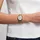 s.Oliver Soft Connection Quarz Edelstahl 36 mm SO-4497-MQ
