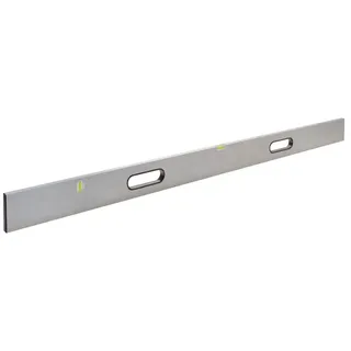 Toolland Mess-/Richtlatte L.2000mm 2 Handgriffe Wandst.1,2mm