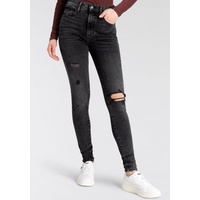 Levi's Jeans 'Mile High Super Skinny' - Dunkelgrau - 27