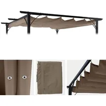 MCW Ersatzbezug 370x300 cm 3,5 x 3,5 m Taupe-Braun