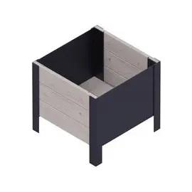 upyard ModernBox 36 x 36 x 32 cm Grau