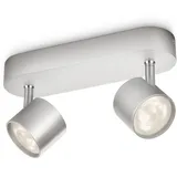 Philips myLiving Star 2-flg. aluminium