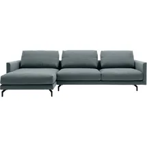 creation by rolf benz Ecksofa "CR.414, Designecksofa, Polsterecke, Breite 300cm, L-Form", blau (wasserblau, steingrau), B:300cm H:91cm T:172cm, CREATION BY ROLF BENZ, Sofas, Ecksofa, wahlweise aus feinstem Rindsleder oder hochwertigem Chenille