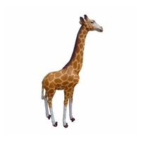JVmoebel Skulptur, Garten Dekoration Zoo Giraffe Statue Figur Deko Statuen Skulptur Figuren 195cm bunt