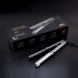 JRL PROFESSIONAL Straight & Curl Iron 10 cm x 3 cm