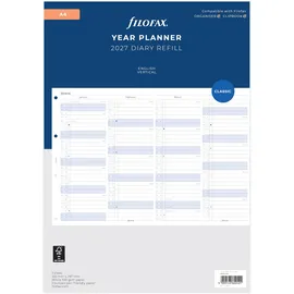 Filofax Jahresplaner A4 Weiß 2027