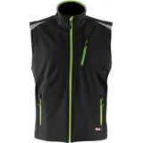 Fortis Herren Weste 24, schw./limegreen, Gr.XL