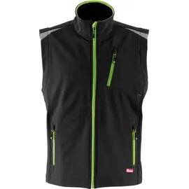 Fortis Herren Weste 24, schw./limegreen, Gr.XL
