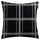 Musterring Kissenbezug Square 45 x 45 cm Schwarz