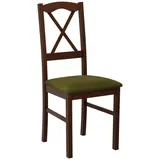 MIRJAN24 Stuhl Nilo XI (1 Stück), aus Buchenholz, 43x47x91 cm grün