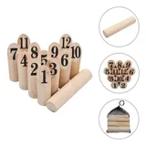 vidaXL Kubb Spielset Holz