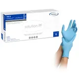 Maimed MaiMed® - Solution Blue PF Nitril-Untersuchungshandschuhe puderfrei, 1 Box | blau, 200St./Box XL
