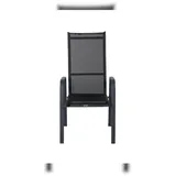 VCM Copacabana Gartenstuhl 2er Set 0 x 0 x 0 cm schwarz