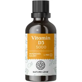 Nature Love Vitamin D3 5000 I.E Tropfen 50 ml