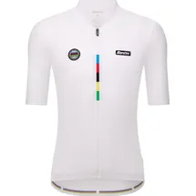 Santini SMS Santini UCI World Champion Mondo 2025 Kurzarm-radtrikot - White - S