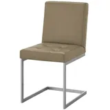 Schwingstuhl Leder  ¦ braun ¦ Maße (cm): B: 45 H: 91 T: 58.0