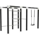Plus Outdoor Fitness Modell 3 138 x 220 x 380 cm schwarz