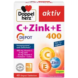 Doppelherz C + Zink + E Depot Tabletten
