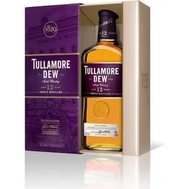 Tullamore Dew 12 Years Old Irish 40% vol 0,7 l Geschenkbox Special Reserve