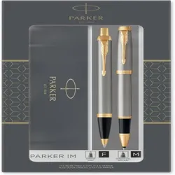 Parker IM Gebürstetes Metall C.C.