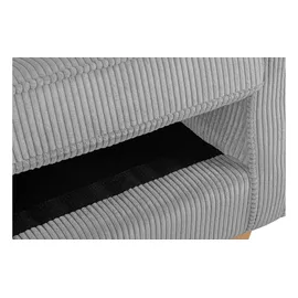 Konsimo Ohrensessel Miles 82 x 105 x 97 cm Grau