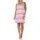 normann Spaghetti Nachthemd Ethnolook Rosa 44-46