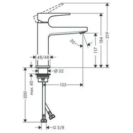Hansgrohe Metropol Einhandmischer Polished Gold