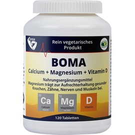 Boma-Lecithin Calcium + Magnesium + Vitamin D Tabletten 120 St.