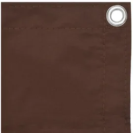 vidaXL Balkonsichtschutz Oxford-Gewebe 90 x 500 cm braun