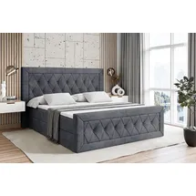 altdecor NOEL-Z 180 x 200 cm H4 Dunkelgrau