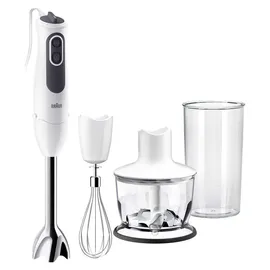Braun MultiQuick 3 MQ 3137 Stabmixer weiß/anthrazit