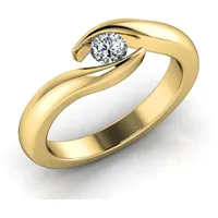 Verlobungsring VR03 585er Gelbgold - 3309