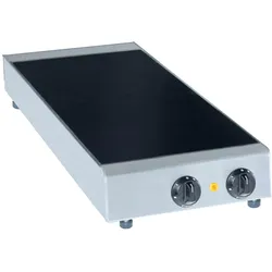 EURAST - Glaskeramik-kochfeld 2 warme tischkochzonen - 350x600x80 mm - 4300 W 230/1V - 30420G08