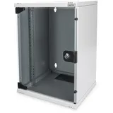 Digitus Netzwerkschrank Stahl 464x312x300mm grau abschließbar