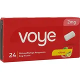 Voye Citrus 2 mg Wirkstoffhaltige Kaugummis mit Nikotin