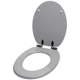 Sanilo WC-Sitz »Basic«, mit Absenkautomatik Manhattan Grau,