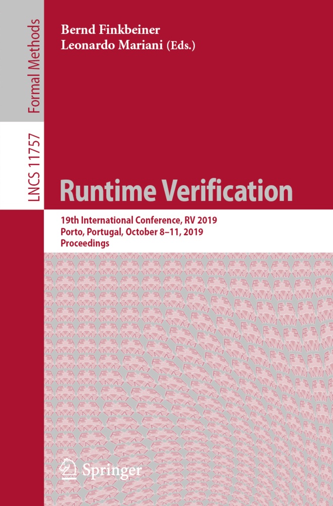 Runtime Verification  Kartoniert (TB)