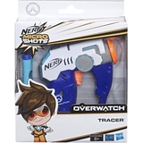 Nerf - Nerf MicroShots Overwatch Tracer und Official Nerf Darts 1, Klassiker-Blaster im Mikroformat