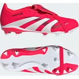 Adidas Predator League Fold-Over Tongue Firm Ground Football Boots Kids Fußballschuhe, Lucid Red/Cloud White/Core Black, 21 EU