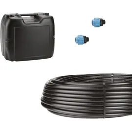 Helios Ventilatoren SEWT-E Erdreichverlegeset mit Kollektorrohr 100m und 20 L Soleflüssigkeit