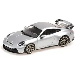 MINICHAMPS 410069204 1:43 PORSCHE 911 (992) GT3 - 2020 - SILVER METALLIC