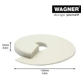 Wagner Türstopper Grau 11 x 1 x 11 cm