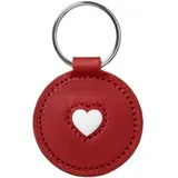 Hunter Schlüsselanhänger Love Ø= 4,8 cm rot