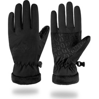 Normani Outdoor Sports Kinder Softshellhandschuhe Tula in Schwarz |
