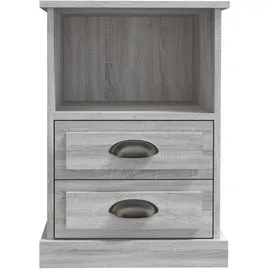 vidaXL Nachttisch Grau Sonoma 43x36x60 cm