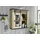 Home Affaire Hängeschrank Sherwood mit Scheunentorbeschlag aus Metall, Höhe 90 cm beige