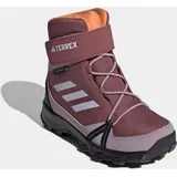 adidas Winterstiefel ADIDAS TERREX "TERREX SNOW HOOK-AND-LOOP COLD.RDY WINTER", Mädchen, Gr. 40, rot (quiet crimson, silber dawn, amber tint), Synthetik, Textil, Schuhe Winterstiefel, wasserdicht und wärmend