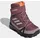 adidas Winterstiefel ADIDAS TERREX "TERREX SNOW HOOK-AND-LOOP COLD.RDY WINTER", Mädchen, Gr. 40, rot (quiet crimson, silber dawn, amber tint), Synthetik, Textil, Schuhe Winterstiefel, wasserdicht und wärmend