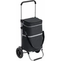Meister Craft Einkaufstrolley Schwarz 45 L